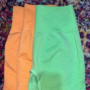 Seamless workout short bundle!